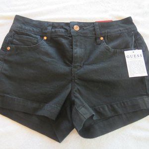 Guess Curvy Short; Size 26; Black wash